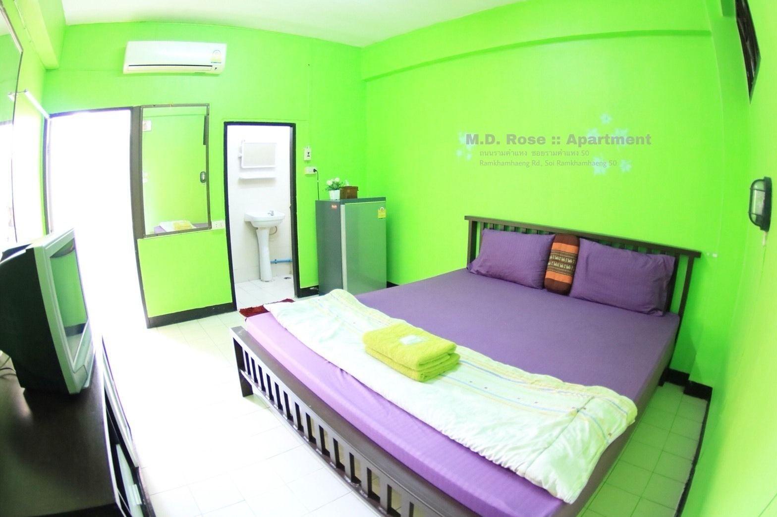 Md Rose Apartment Банкок Екстериор снимка
